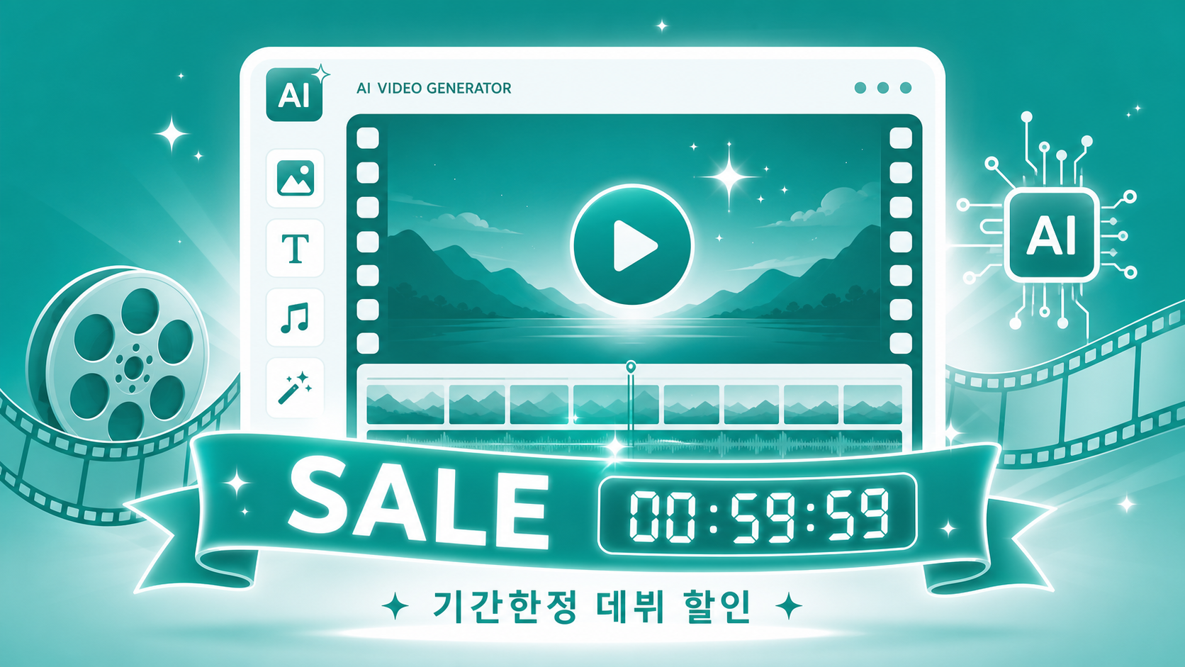 바이트댄스 영상 AI를 쓰는 드리미나의 기간한정 데뷔 할인