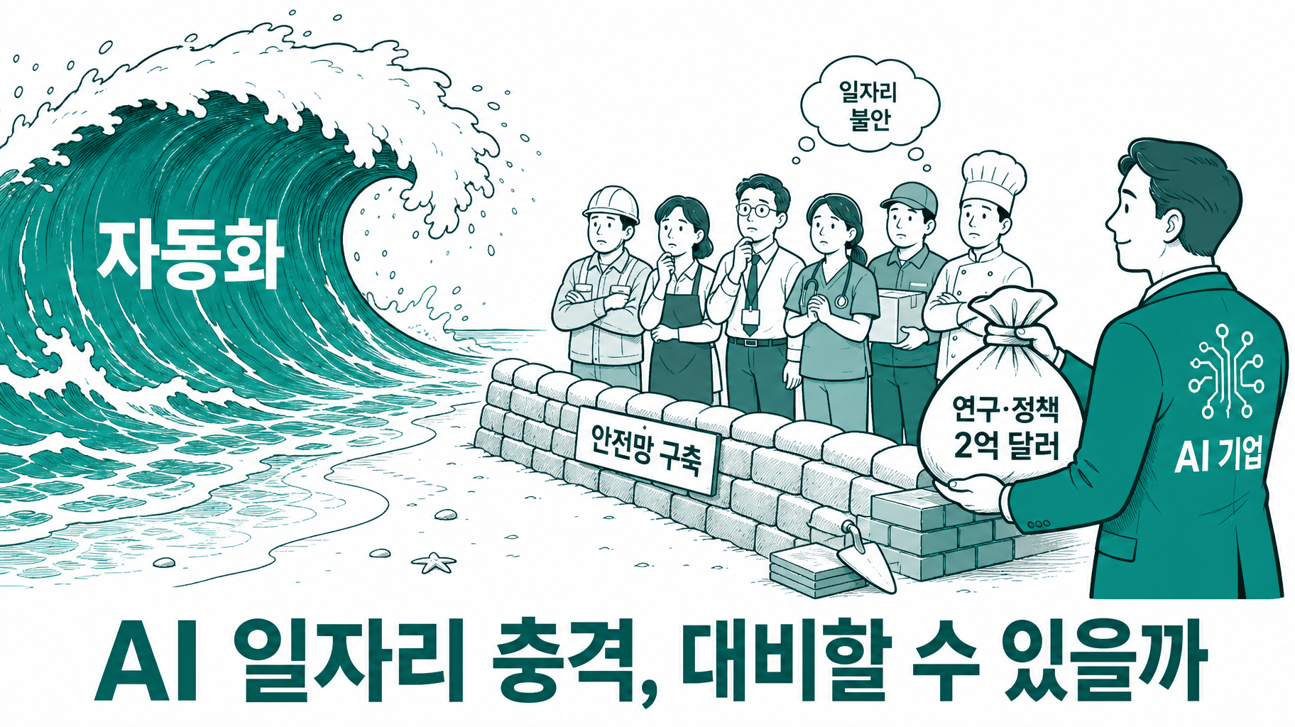 AI 자동화의 물결과, 그 충격에 대비하려는 연구·정책의 긴장