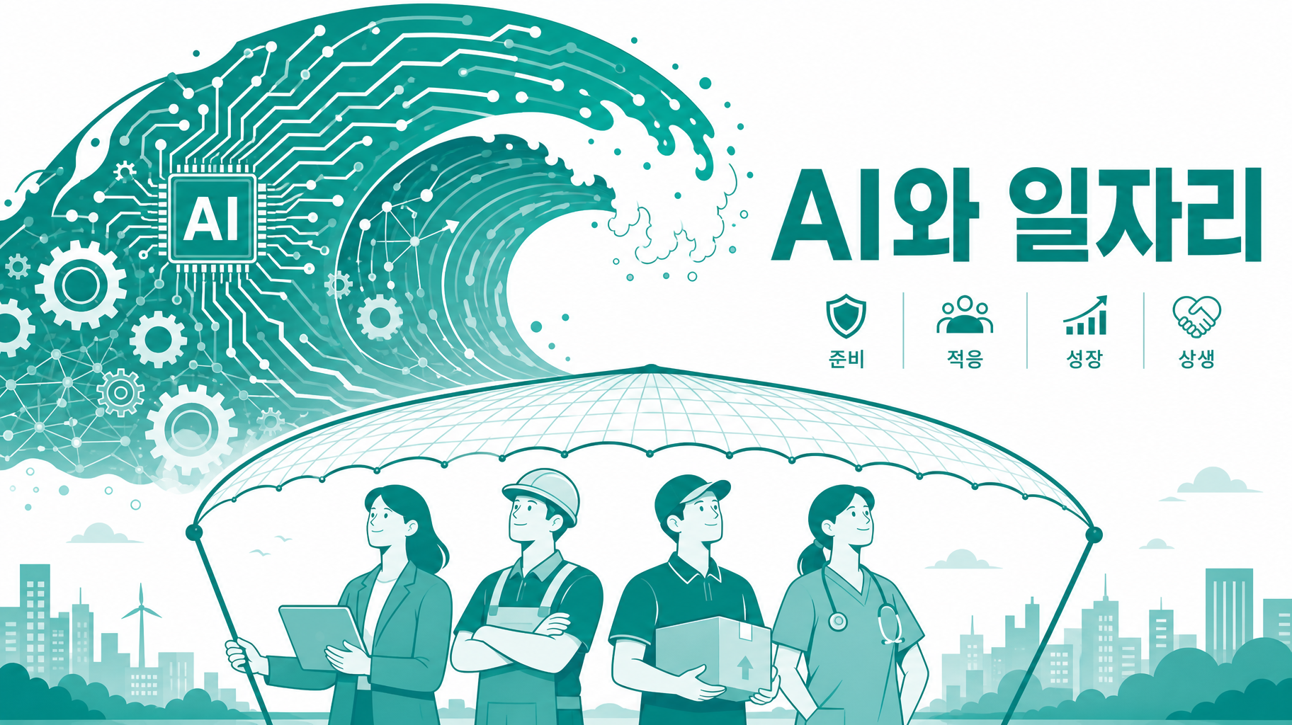 AI가 노동시장을 흔들 가능성에 대비해 연구·정책 실험에 투자한다는 구상