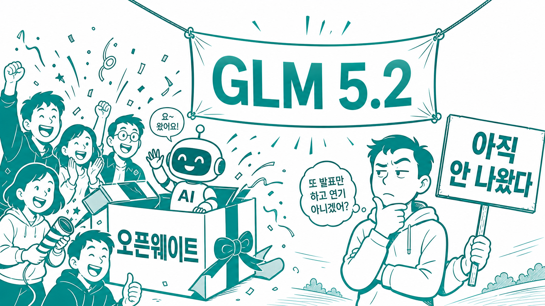 오픈웨이트 기대 vs '아직 안 나왔다·마케팅' 경계가 부딪힌다