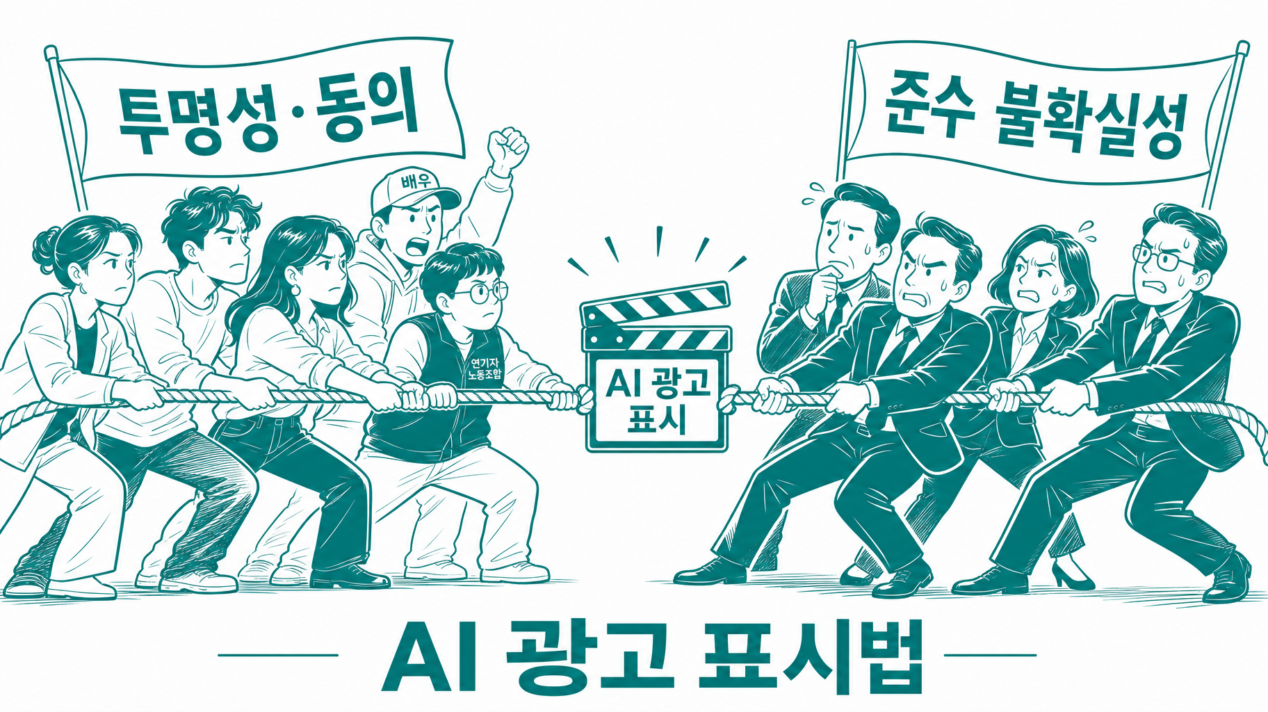 배우·노동조합은 '투명성·동의'로 환영, 광고업계는 '준수 불확실성'을 우려한다