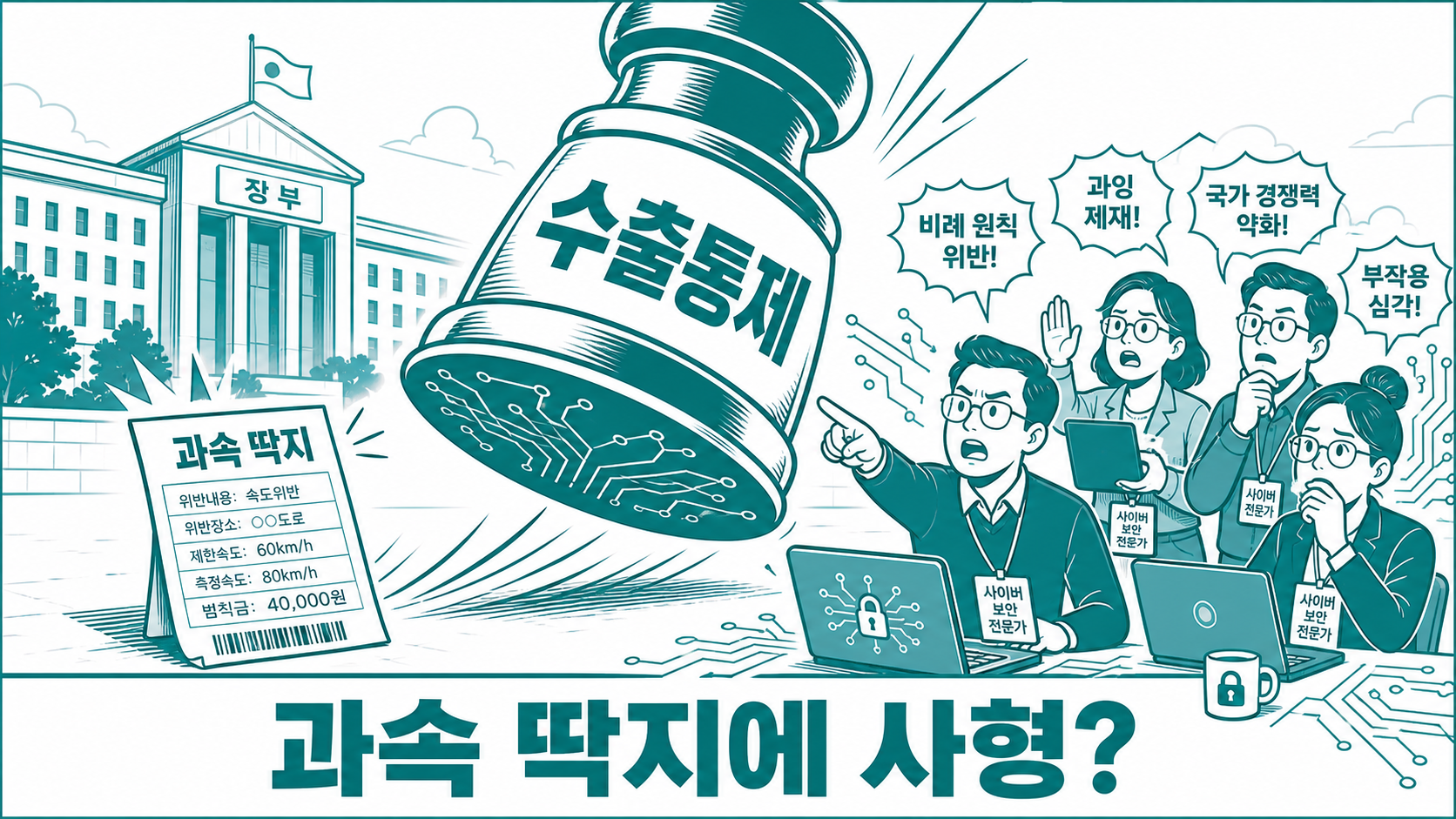 Alex Stamos는 이번 조치를 "과속 딱지에 사형"이라고 비판했다