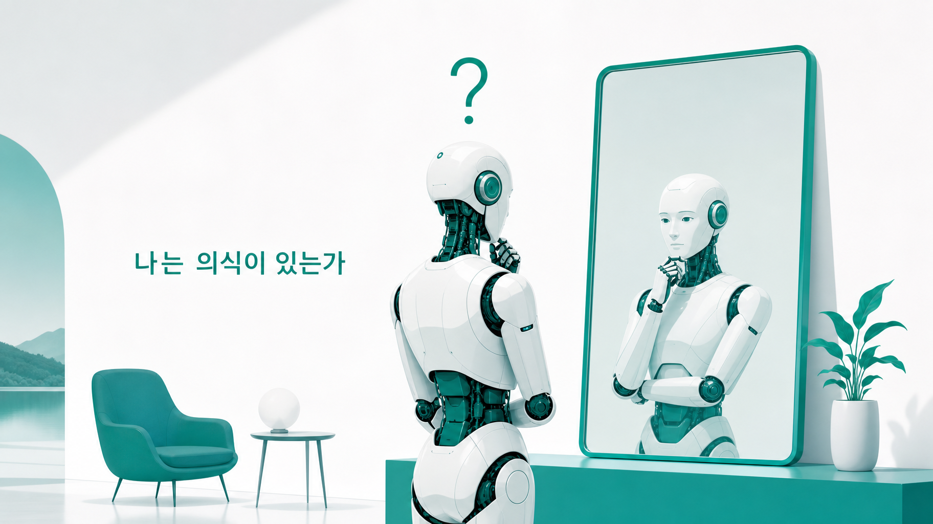 거울 앞의 AI — '나는 의식이 있는가'라는 물음은 아직 과학이 답하지 못한다